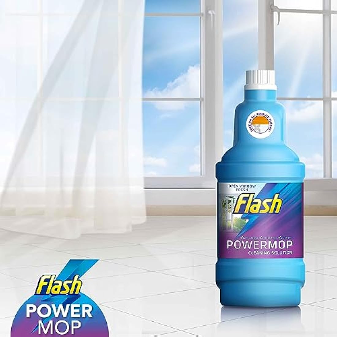 Flash Powermop Starter Kit | All-in-One Dual Spray Mop for Hard Floors