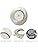 Wondlumi 6-Pack Ultra Slim LED Downlights | IP44 Chrome Recessed Spotlights