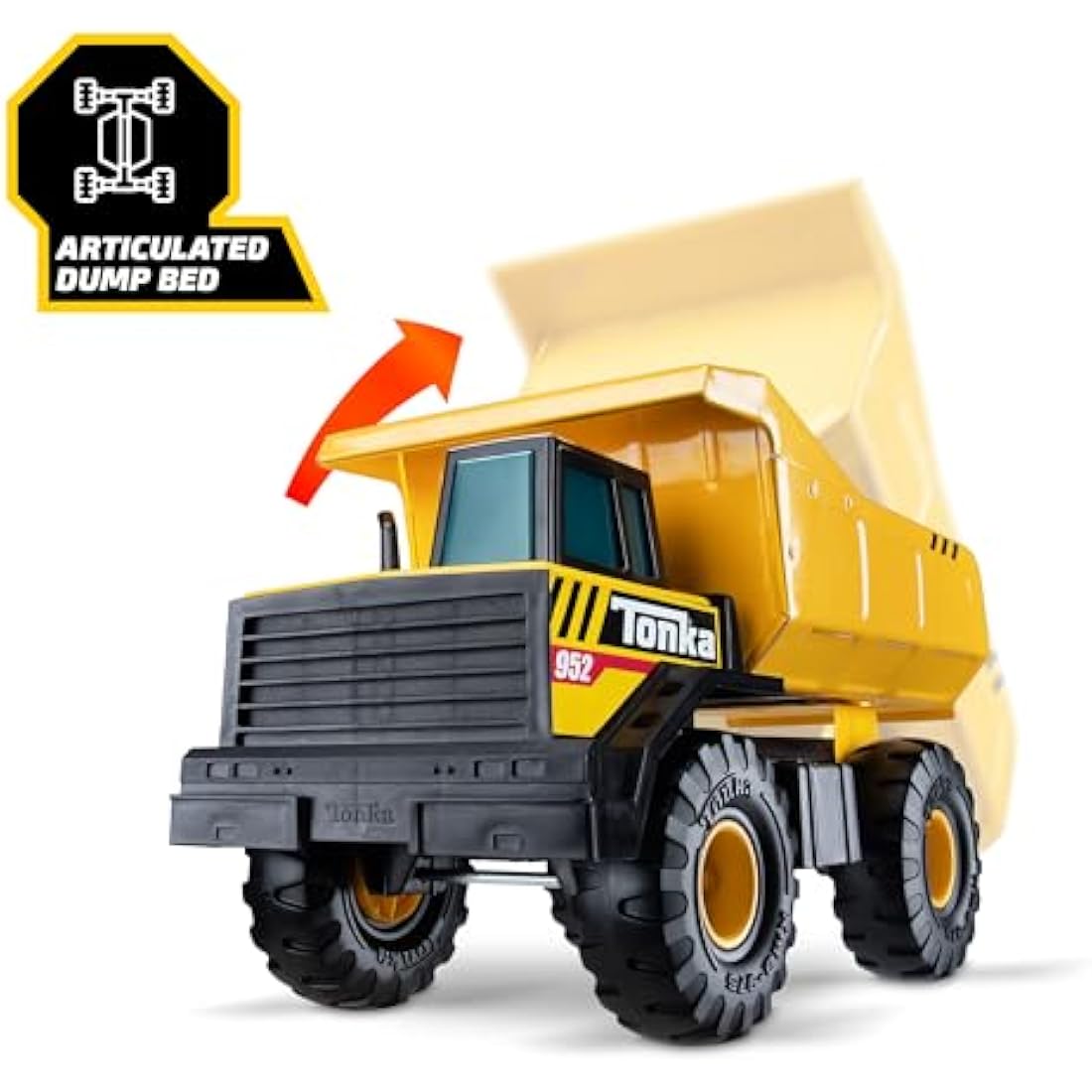 Tonka Steel Classics Mighty Dump Truck – Durable Steel Construction Toy