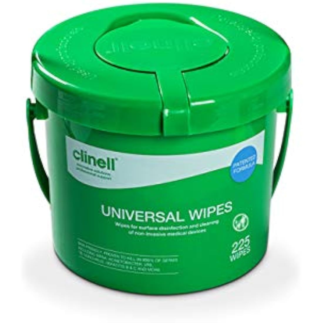 Clinell Universal Disinfectant Wipes – Multi-Purpose Bucket of 225