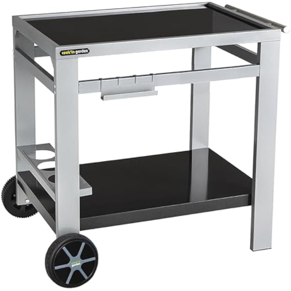 Cook'in Garden Media M Barbecue Grill Trolley - Steel Outdoor Cart