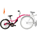WeeRide Co-Pilot Tagalong Child Bike Trailer - 20 Inch Wheel - Pink