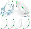 ALUSSO IP65 LED Recessed Bathroom Downlights - Dimmable Ultra Slim 6 Pack