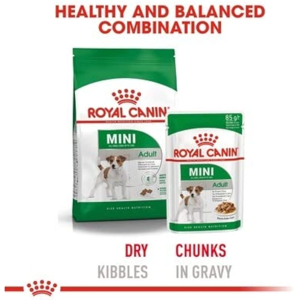 Royal Canin Mini Adult Dry Dog Food – Small Breed Nutrition, 8kg Bag