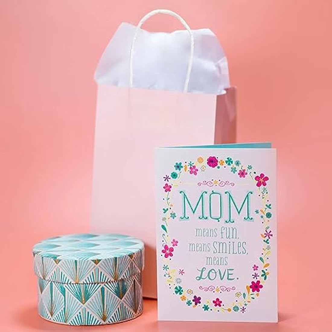 GIFTSAY Pink Paper Gift Bags with Handles - 30 Pcs Small Party Bags