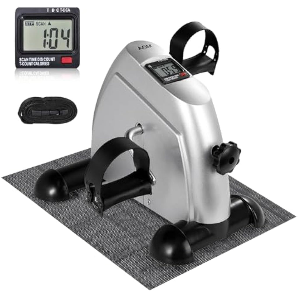 Jolof Store Mini Exercise Bike – Under Desk Pedal Exerciser with LCD