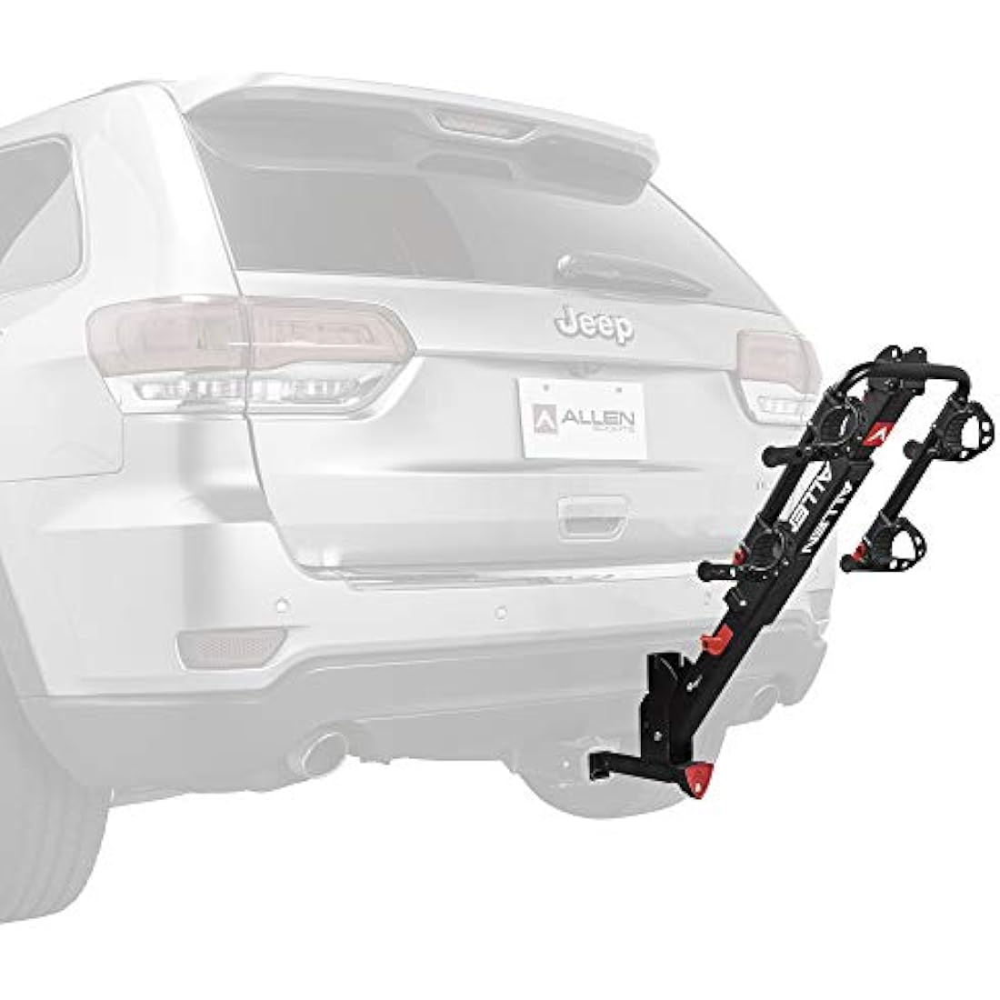 Allen Sports QR525 2-Bike Hitch Rack for 1.25 and 2 Inch Receivers