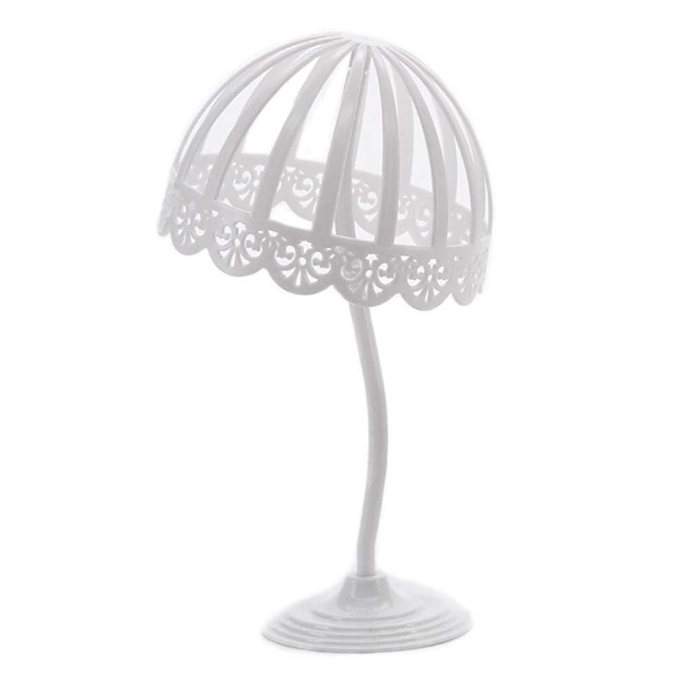 POFET 2 pcs Plastic Baby Hat Cap Storage Display Holder Hair Wigs Rack Shelf Stand - image 3