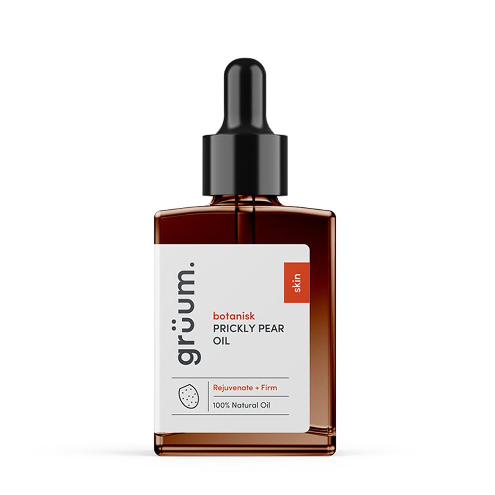 grüum Prickly Pear Seed Oil - 100% Natural Hydrating Face Oil | 30ml