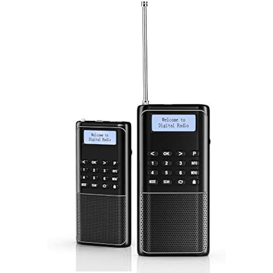 Jolof Store RD23 Portable DAB/DAB+ FM Digital Pocket Radio with Bluetooth