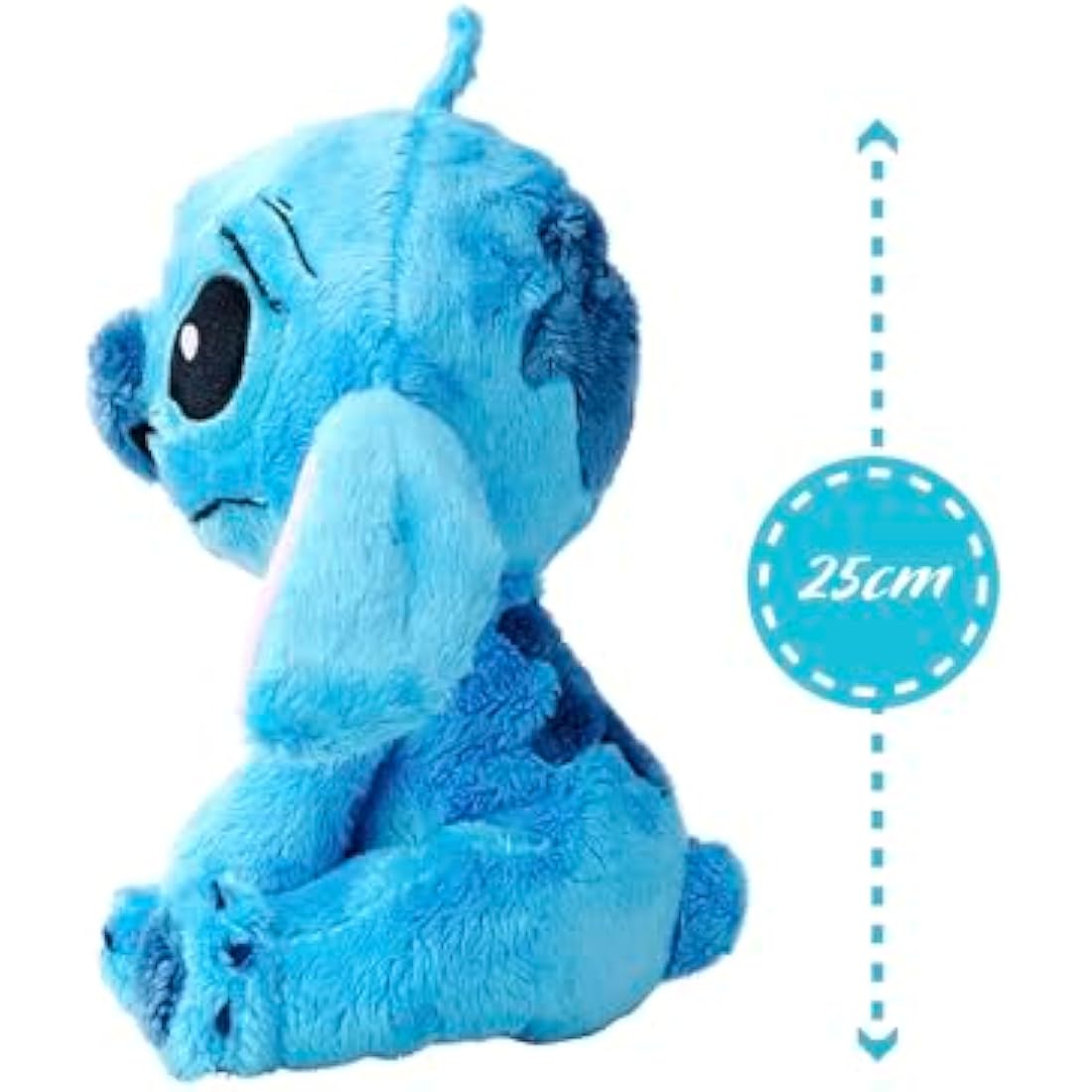 Disney Stitch Plush Toy – Official 25cm Blue Alien Character Doll