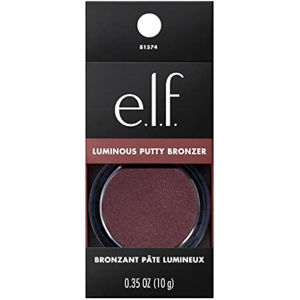 e.l.f. Luminous Putty Bronzer – Radiant Shimmer Finish – Frequent Flyer