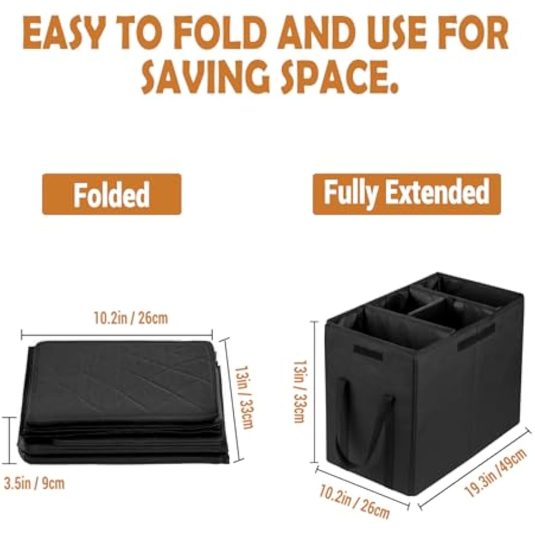 UNICITII Dog Car Seat Extender – Large Pet Gap Filler with Storage