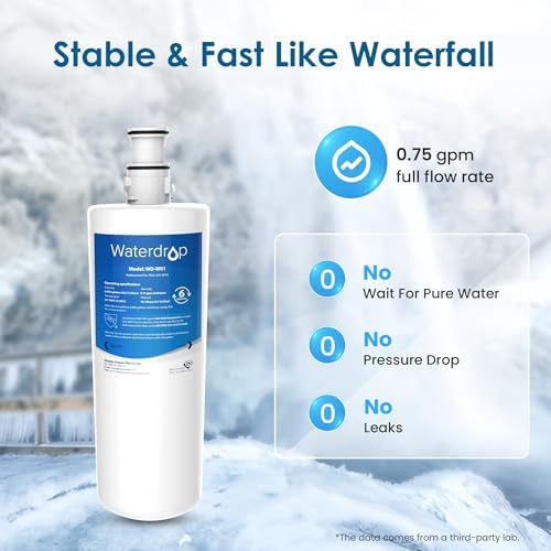 Waterdrop Replacement Filter for InSinkErator F-701R & 3M AP3-765S | 4-Pack