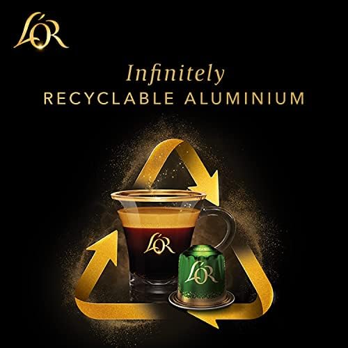 L'OR Espresso Ristretto Decaf Coffee Pods | Nespresso Compatible | 100 Pack