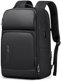 Jolof Store Expandable 17 Inch Laptop Backpack with USB Charging Port