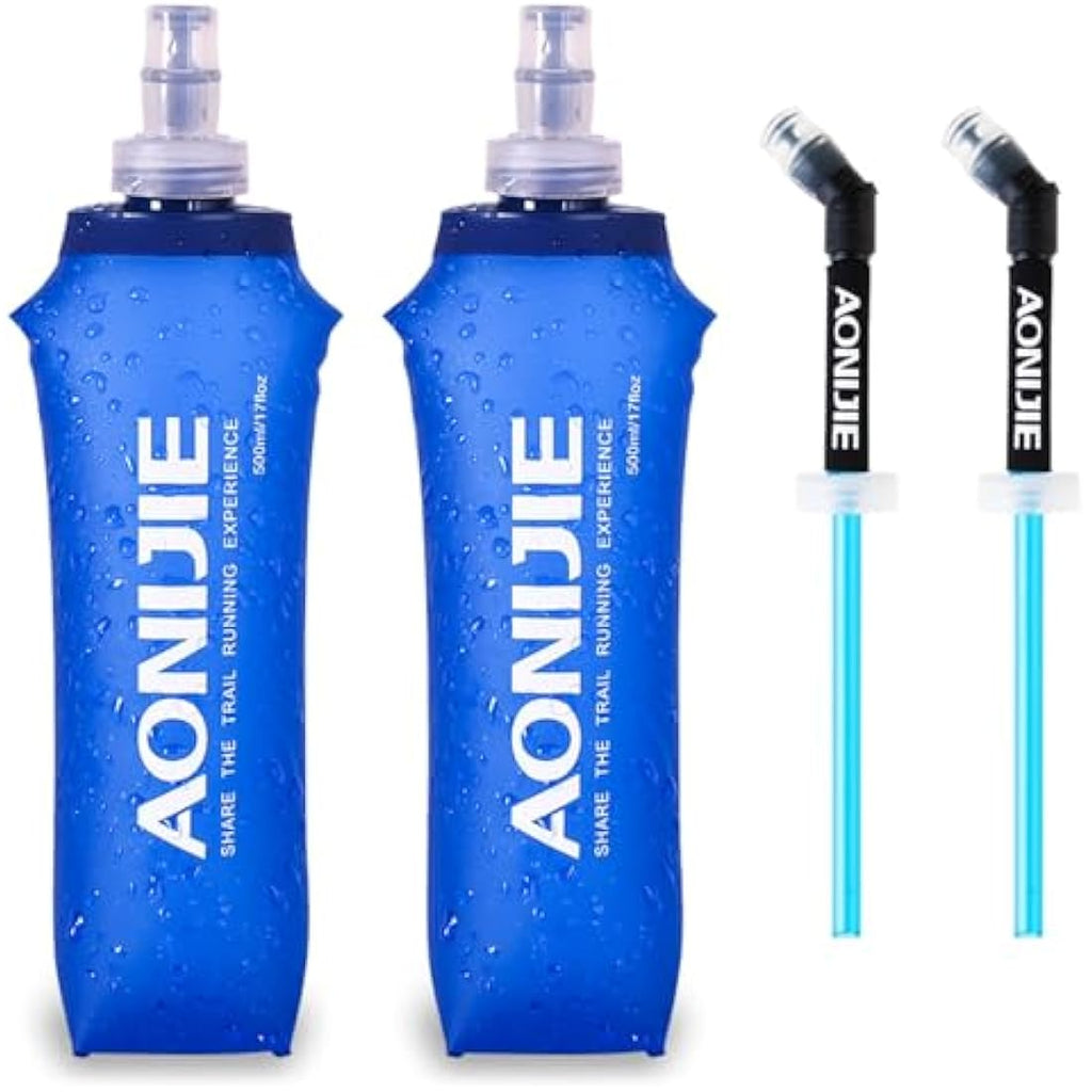 TRIWONDER Soft Flask – BPA-Free TPU Foldable Running Water Bottle