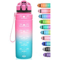 Niggeey Motivational Water Bottle | Leakproof BPA Free Tritan - 1L