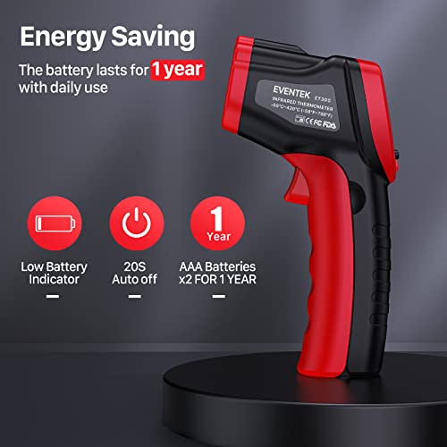 Jolof Store Infrared Thermometer – Non-Contact Digital Temperature Gun