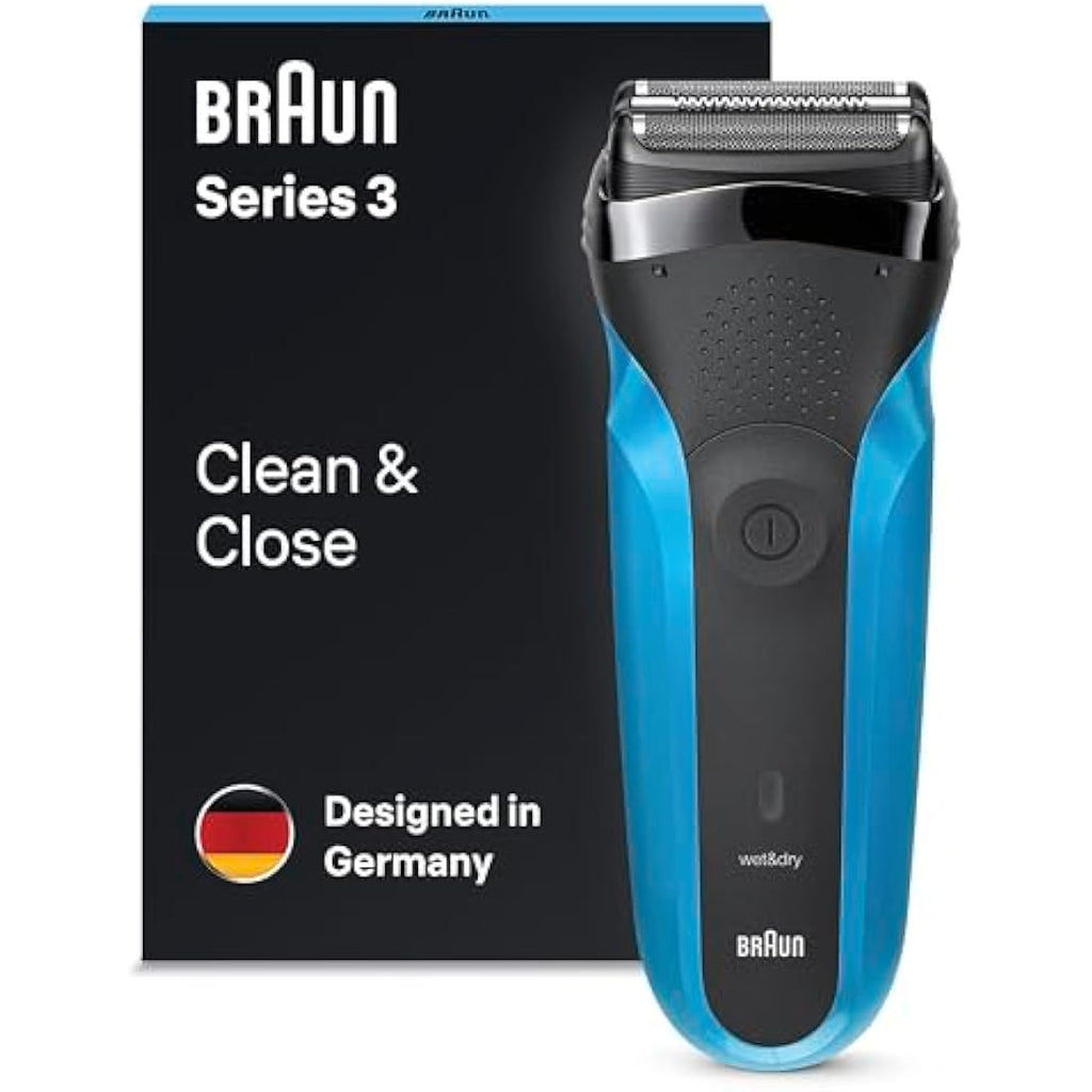 Braun Series 3 Electric Shaver – Wet & Dry Razor with Beard Trimmer