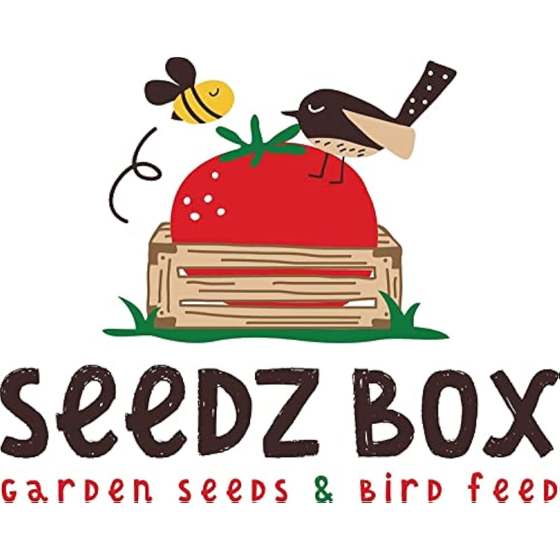 SeedzBox Parrot Food Seed and Nut Mix – Natural Feed for African Greys, 3.6kg