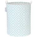 Ramie Cotton Laundry Hamper – Large Folding Storage Basket