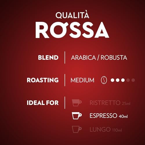 Lavazza Qualità Rossa Nespresso Compatible Capsules - 100 Pack