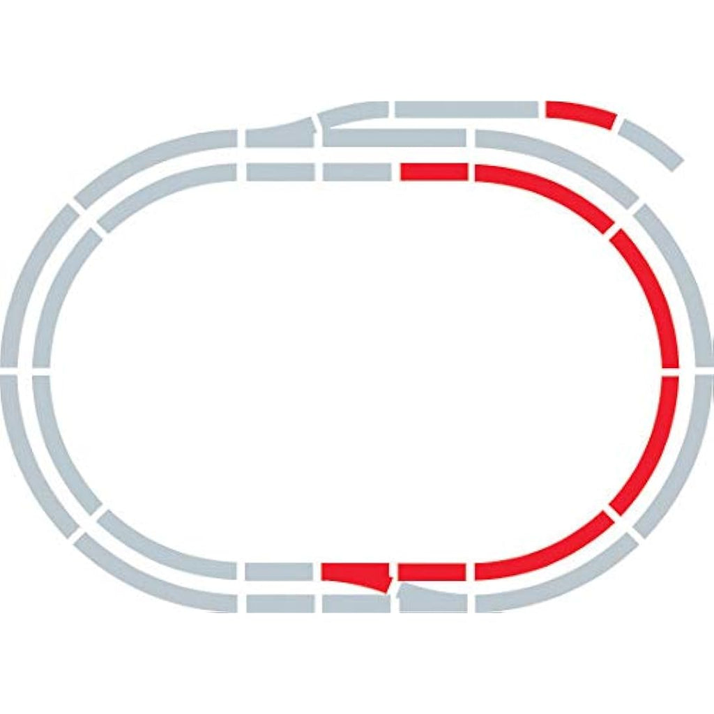 Hornby R8223 OO Gauge Track Extension Pack C | Model Railway Set