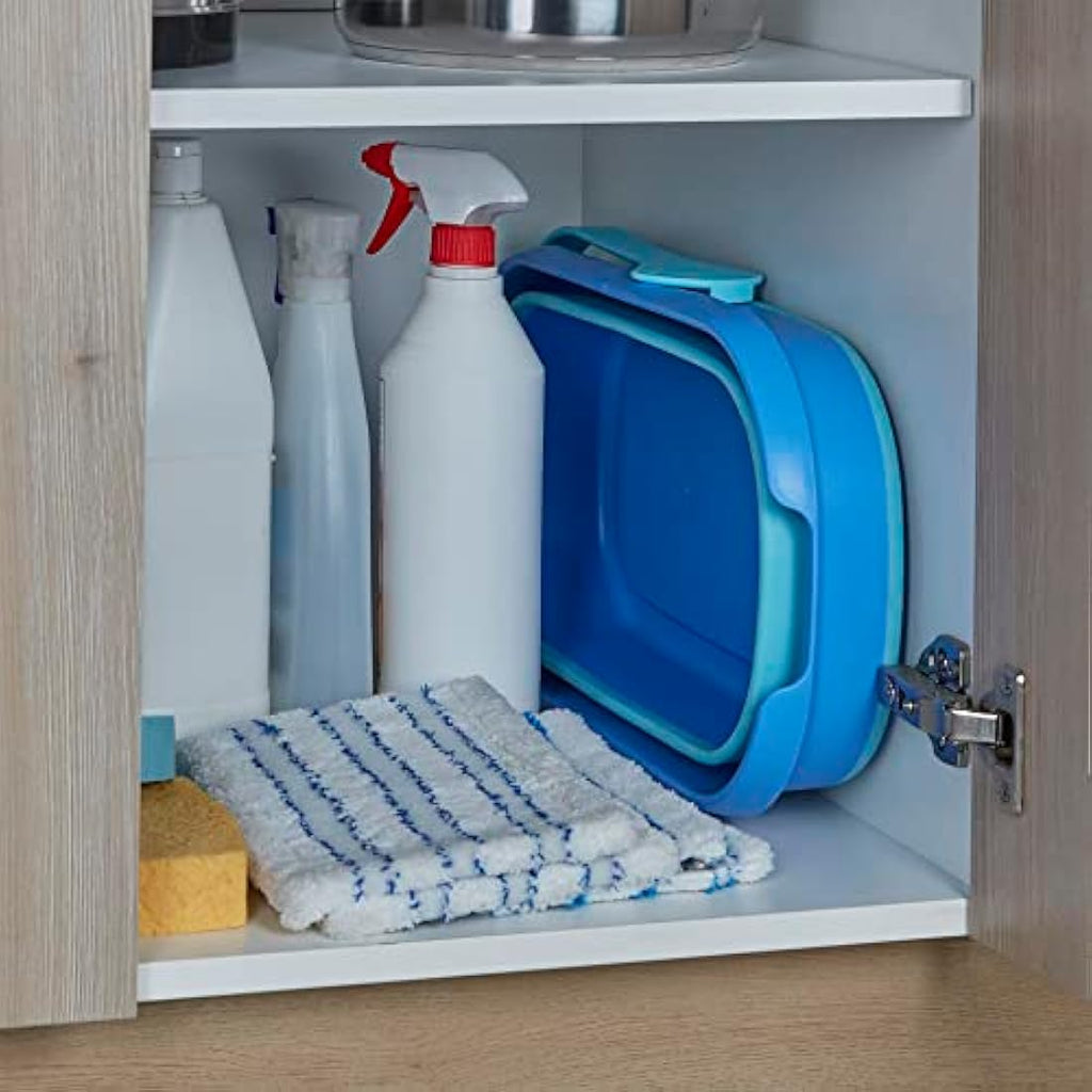 Spontex Ultra Compact Twist Mop and Bucket Set | Self-Wringing Microfibre