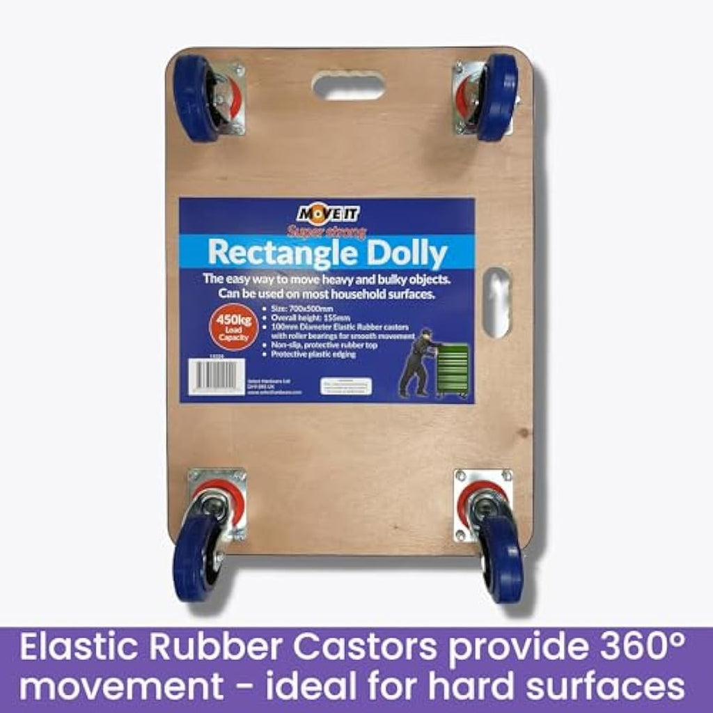 Heavy-Duty Furniture Dolly – 450kg Capacity Roller Trolley