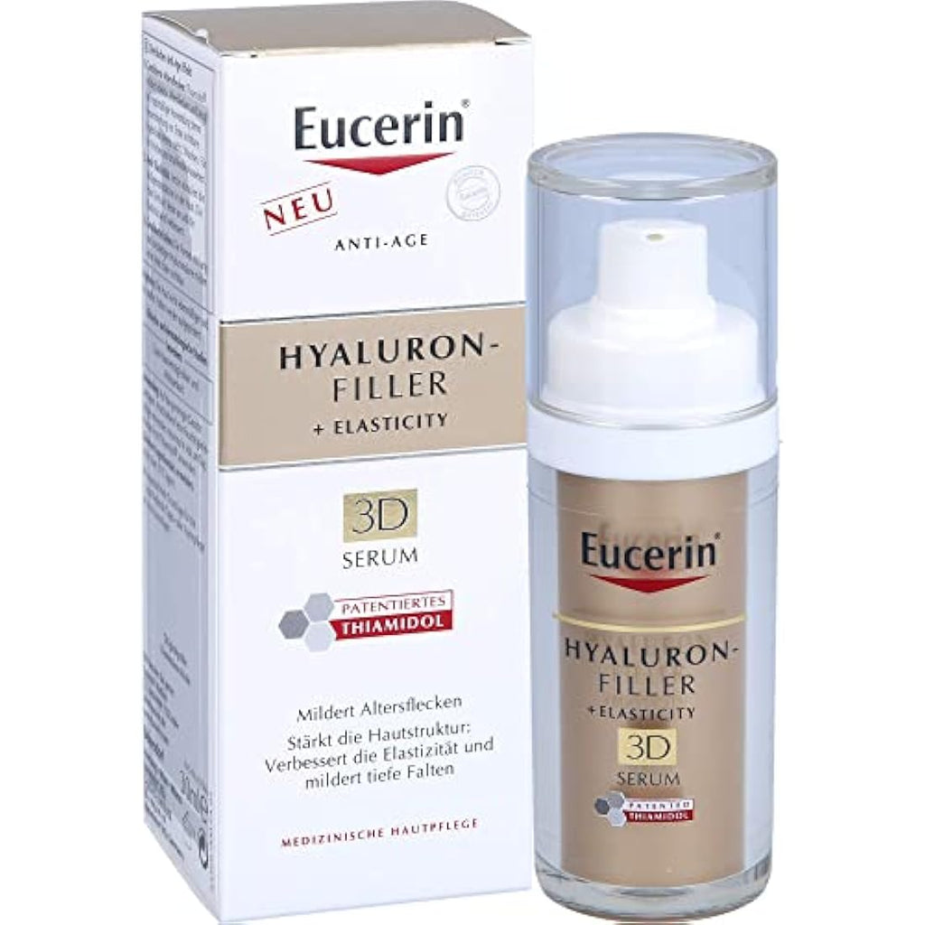Eucerin Hyaluron-Filler + Elasticity 3D Serum - Anti-Aging Facial Serum 30ml