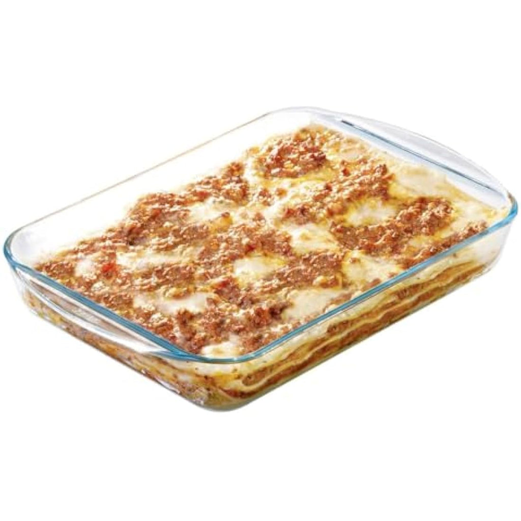 Pyrex Rectangular Glass Roasting Dish – Thermal Resistant – 40 x 27 cm