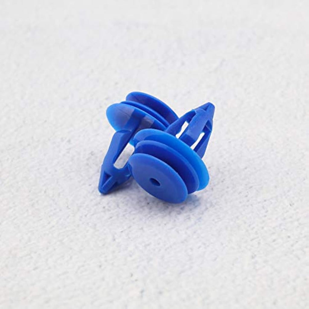 YINETTECH 50x Wheel Arch Trim Clips | Blue Plastic Fasteners for Range Rover