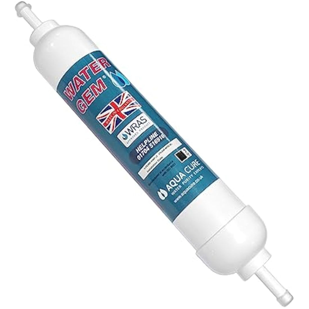 Water Gem Under Sink Filter Replacement – WRAS Approved 3/8" Inline (2 Pack)