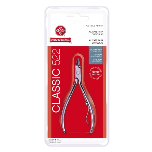 Mundial 522 Classic Cuticle Nipper – Professional Stainless Steel Tool