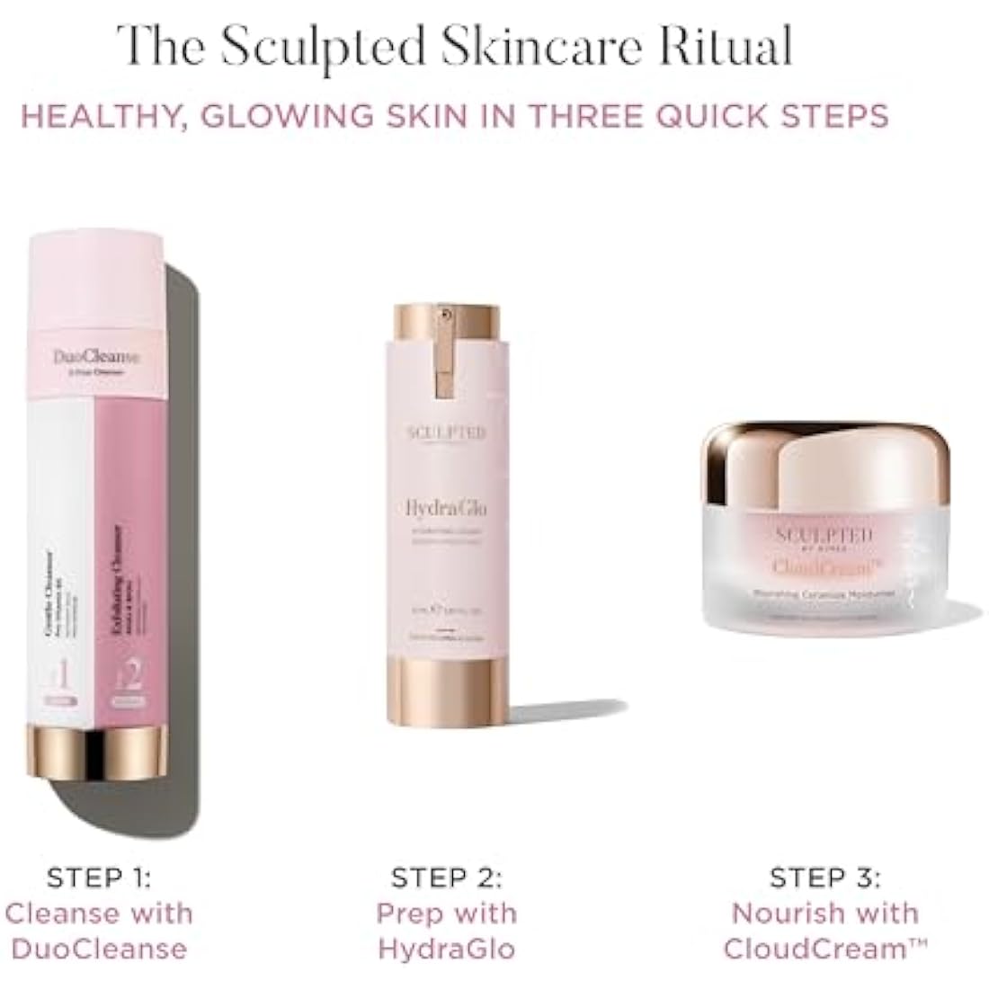 Sculpted by Aimee DuoCleanse | 2-in-1 Exfoliating Face Cleanser - 200ml