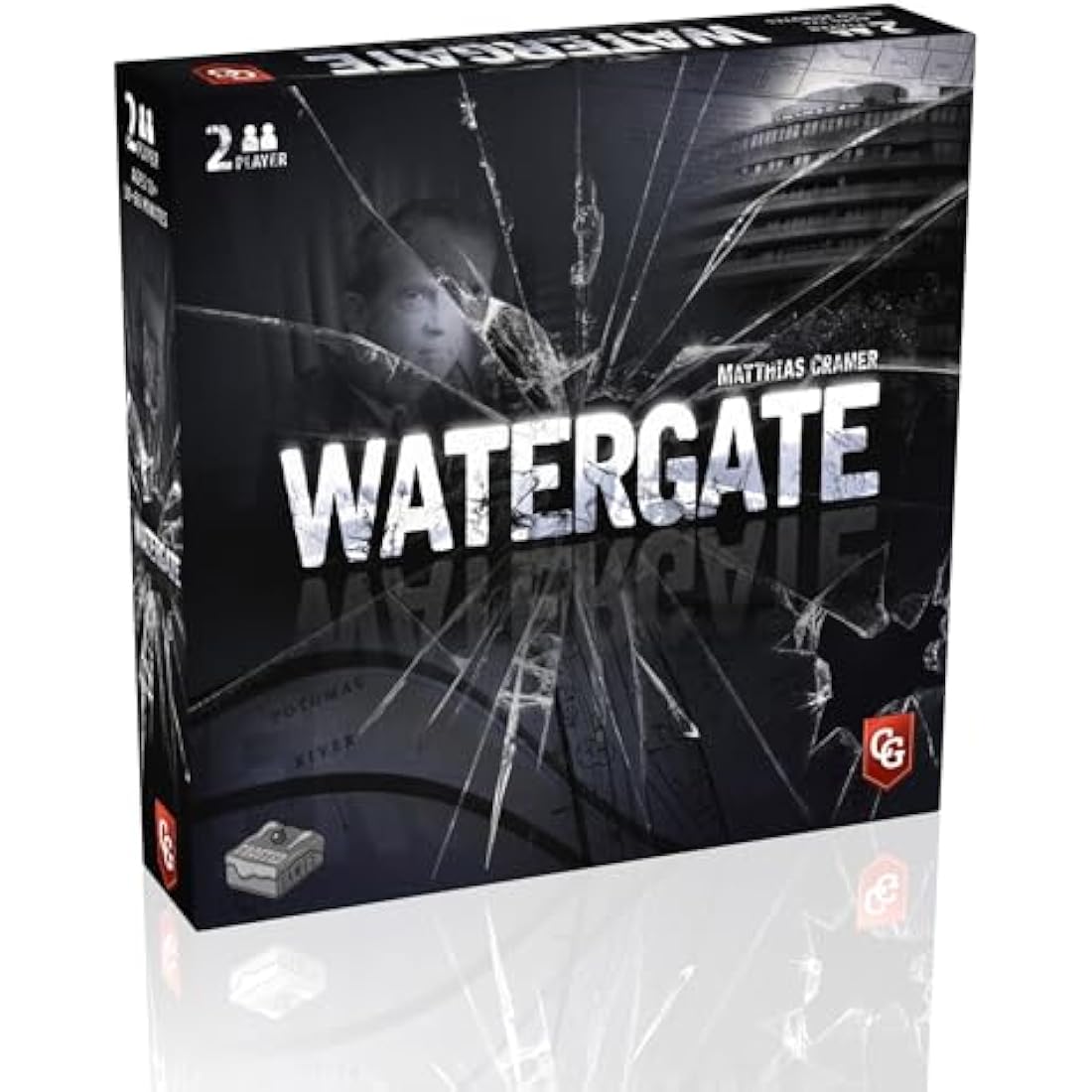 Watergate Board Game by Capstone Games – 2-Player Strategy Card Game
