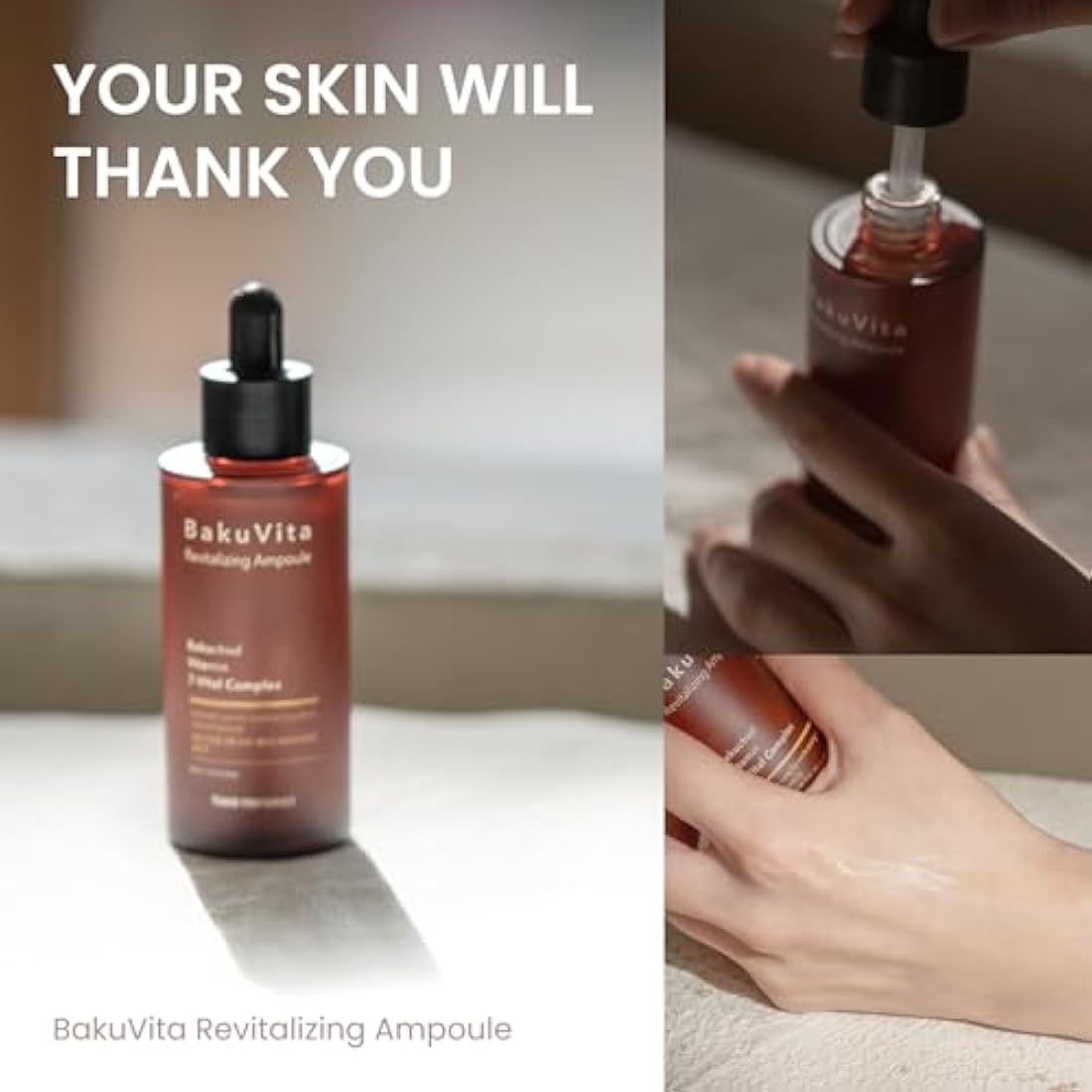THANKYOU FARMER BakuVita Revitalizing Ampoule - Vegan Bakuchiol Serum 50ml