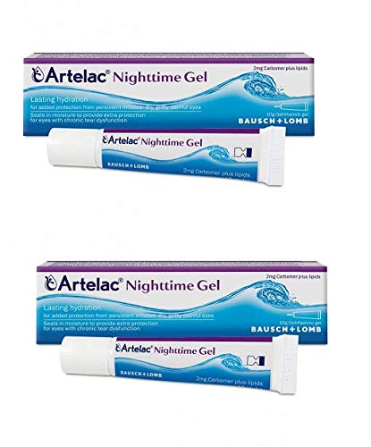 Artelac Nighttime Gel 10g (2 Pack) – Moisturizing Eye Gel for Dry Eyes