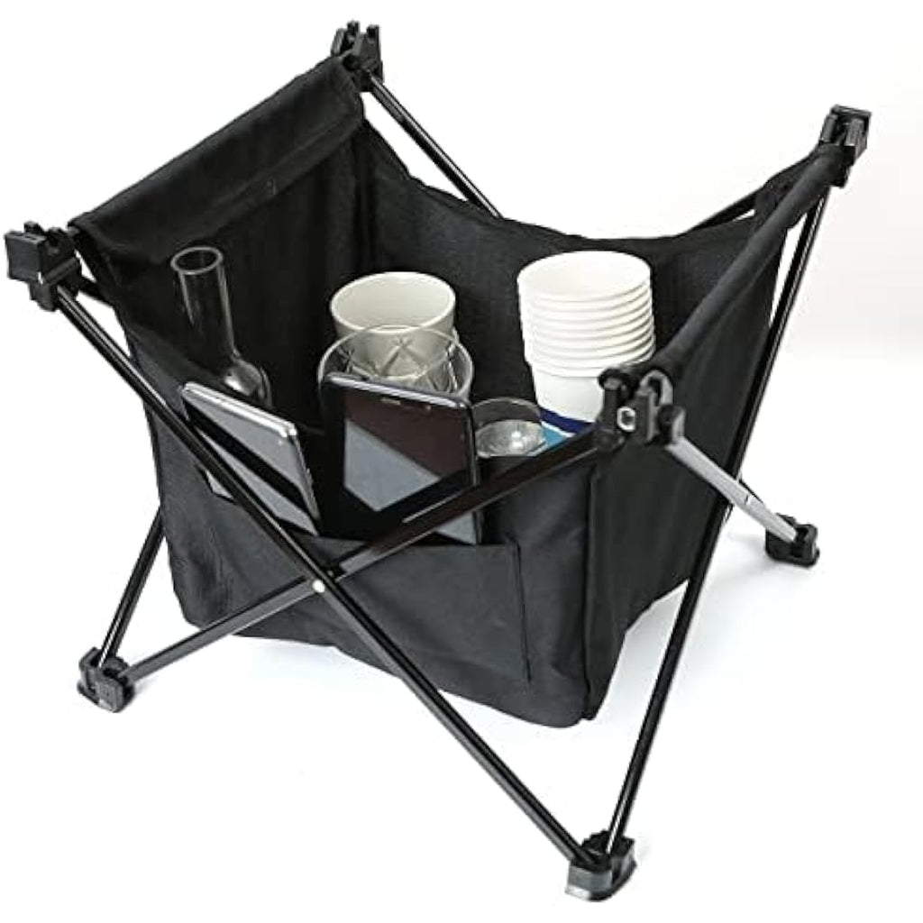 Rock Cloud Ultralight Folding Camping Table with Storage Bag – Wood Grain