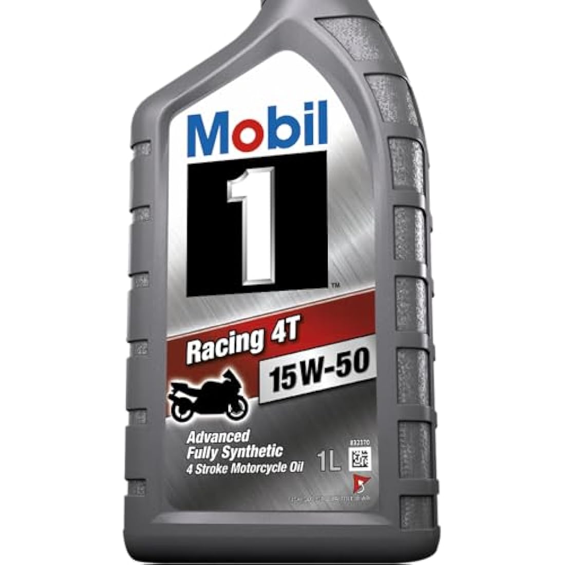 Mobil 1 Racing 4T 15W-50 Synthetic Motorcycle Engine Oil - 1L Bottle