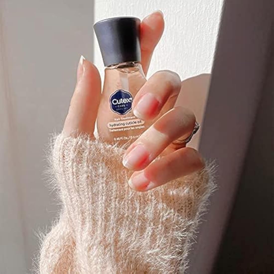 Cutex Hydrating Cuticle Oil with Vitamin E & Sweet Almond Oil - 13.6ml