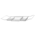 Cabilock Stainless Steel Telescopic Bathtub Rack Non-slip Design Expandable Bath Tray for Phone and Accessories for Home Use in Bathrooms - image 1