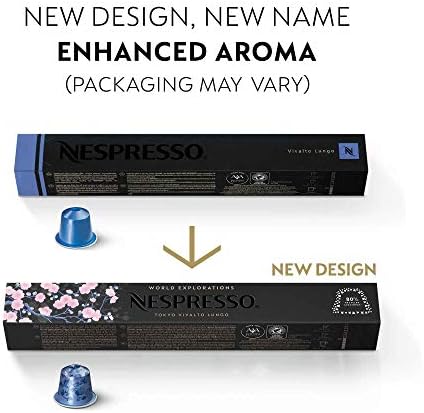 Nespresso Original Coffee Pods - 50 Mixed Pack Recyclable Capsules
