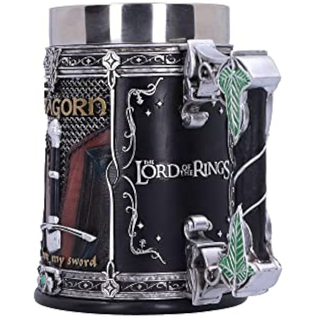 Nemesis Now Lord of The Rings The Fellowship Tankard - 15.5cm Collectible