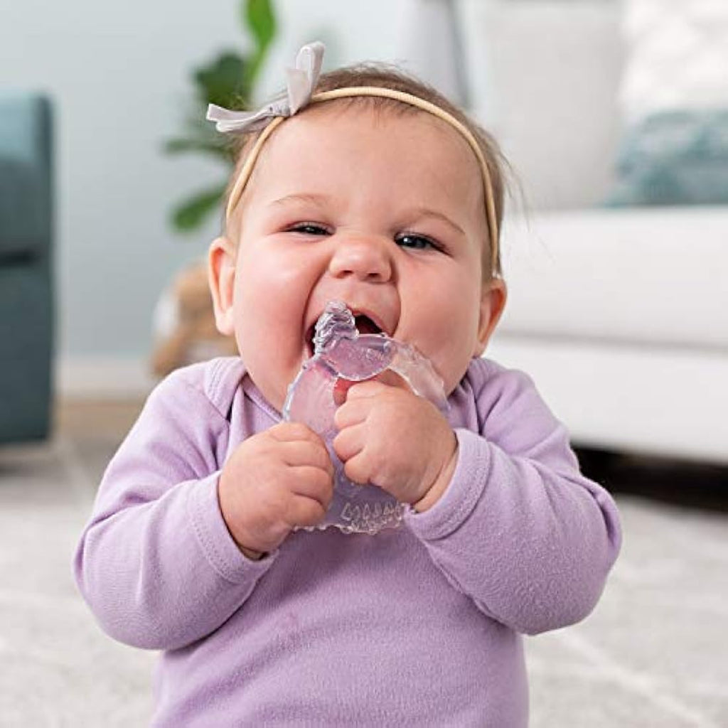 Infantino 3-Stage Crystal Clear Teether Set – BPA-Free Sensory Toy