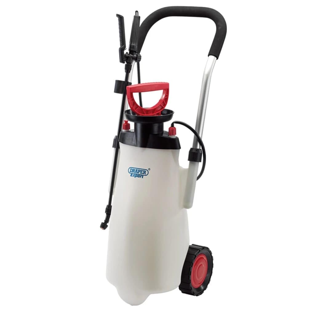 Draper 15L Trolley Pressure Sprayer – Portable EPDM Garden Pump