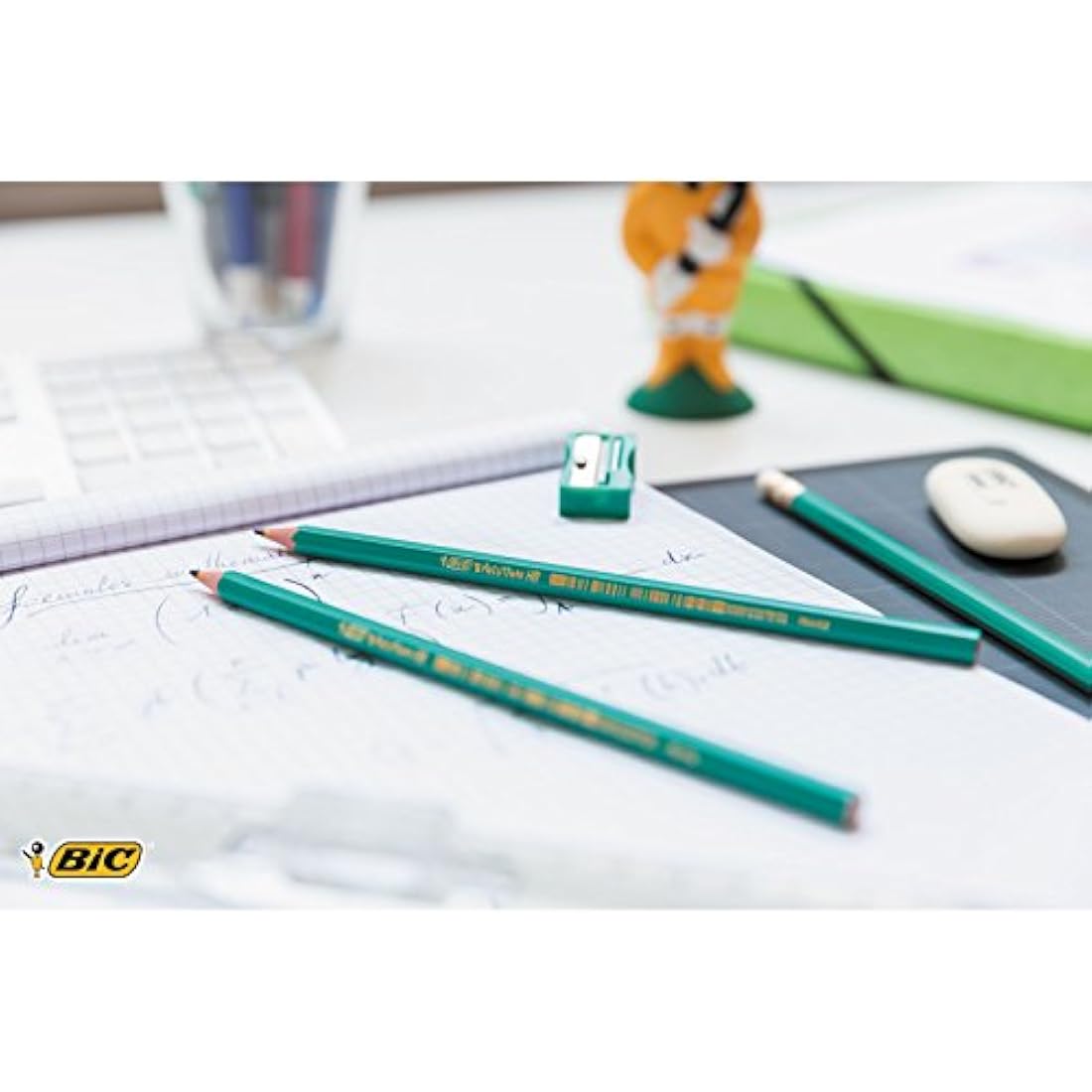BIC Kit Rentrée Scolaire – 18 Feutres, 18 Crayons & 8 Crayons HB