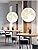 Jolof Store 3D Printed Moon Pendant Ceiling Lamp - 18cm PLA Moon Light
