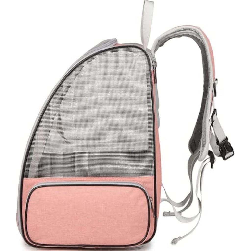 Jolof Store Pet Travel Backpack – Foldable Mesh Carrier for Cats & Dogs
